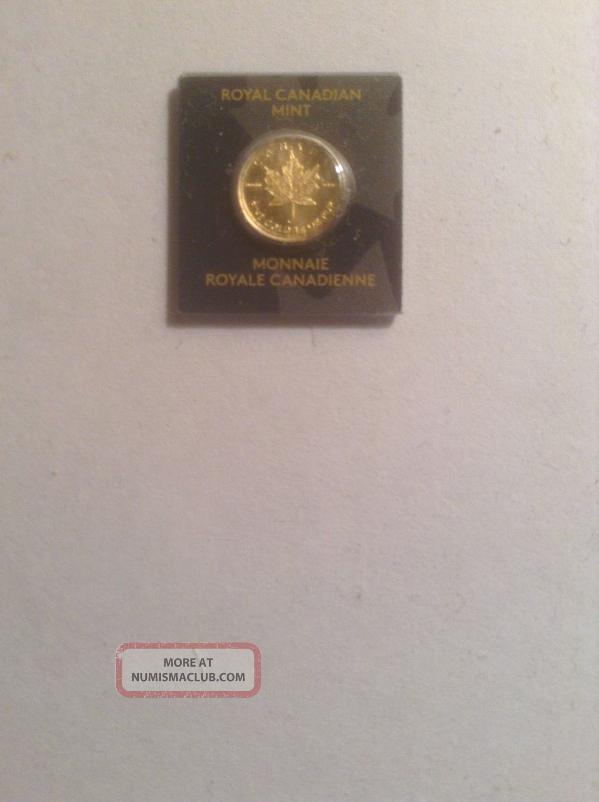 gold maple leaf coin price
