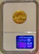 2003 United States American Gold Eagle $10 1/4 Oz Ngc Ms 70 Perfect Coin No Res Gold photo 1