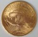 1922 $20 Saint - Gaudens Double Eagle Gold Coin With Motto Gold photo 1