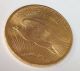 1922 $20 Saint - Gaudens Double Eagle Gold Coin With Motto Gold photo 4