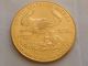 1987 Mcmlxxxvii 1 Oz Gold Usa Eagle Liberty Coin $50 Gold photo 1