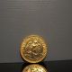 1945 Mexican Gold Dos Peso Vintage Mexico Gold Currency Coin Coins: World photo 5