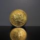 1984 Canadian Gold Maple Leaf 1/4 Oz $10 Ten Dollars.  9999 Pure Gold Coin Coins: World photo 3