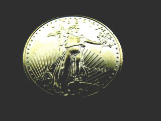 2011 United States 1/10 Oz.  $5 Fine Gold Liberty Coin Bullion = photo