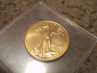 1/2 Oz Gold American Eagle,  Year 2000 photo