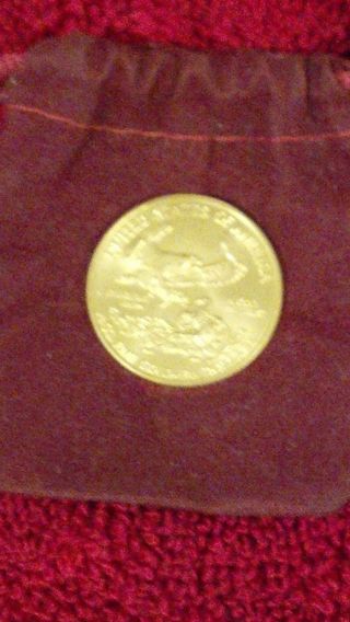 1993 U.  S.  American Eagle $25 Gold 1/2 Oz Coin photo