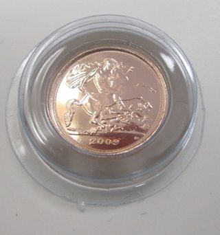 2009 U.  K.  Quarter British Sovereign Gold Bullion Coin photo