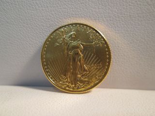 2013 American Gold Eagle 1/10th Oz photo