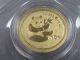 2000 10 Yuan 1/10 Oz Gold China Panda In Plastic With Gold photo 2