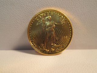 1999 American Gold Eagle 1/10th Oz photo
