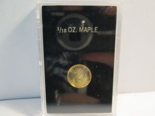 1982 Canadian Maple $5 Dollar 1/10th Gold photo