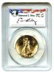 2009 Ultra High Relief $20 Pcgs Ms70 Pl (edmund C.  Moy Signature) 1 Ounce Gold Gold photo 1
