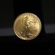 2001 1/10 Oz.  Fine Gold American Eagle $5 U.  S.  Gold Bullion Coin - Wow Gold photo 2
