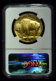 2009 $50 American Gold Buffalo 1 Ounce.  9999 Early Release Ngc Ms 70 U.  S.  Coin Gold photo 1
