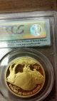 2009 - W $50 American Gold Buffalo Pr70 Dcam Pcgs First Strike Gold photo 3
