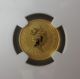 1996 Lunar Rat,  Australia,  Ngc Ms 69,  $15,  1/10 Ounce,  Fine Gold Coin Gold photo 3