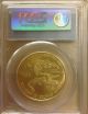 2008 - W $50 American Gold Eagle Unc (1oz) - Pcgs Ms70 