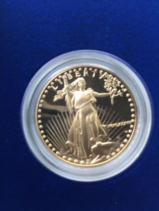 1987 $50 1 Ounce Proof American Eagle Gold Bullion Coin Uncertified photo