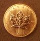 1980 1 Oz Canadian Maple Leaf Pure Gold Bullion Coin,  24 Kt.  9999 Pure Coins: Canada photo 1