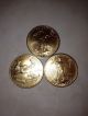 Three (3) 2001 1 Troy Oz Gold American Eagle $50 Coin (3 Oz) Gold photo 1