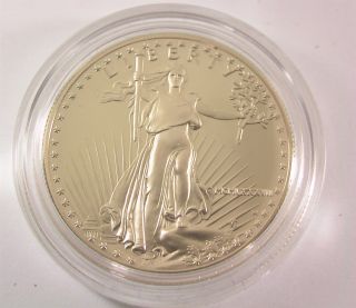 1987 Gold $50 American Eagle 1 Troy Ounce Proof Coin photo
