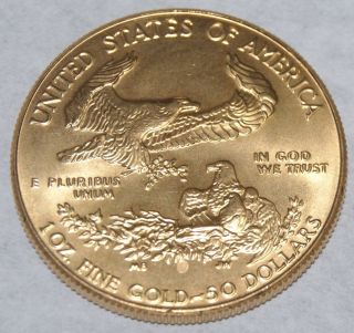 1986 1 Oz.  Gold American Eagle Coin photo