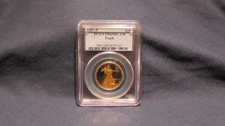 1987 - P American Eagle $25 1/2 Oz Gold Pcgs Pr69dcam Rare Coin photo