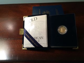 2001 American Eagle 1/10th Oz Gold Coin photo