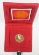 1986 Utrecht Netherlands Gold Ducat Coin 400th Anniversary Display Case And Coins: World photo 1
