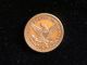 1907 Liberty 2 1/2 Dollar Eagle Gold Coin Gold photo 2
