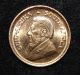1980 South Africa 1/10 Ounce Gold Krugerrand.  999 Fine Gold Cb2 Gold photo 1