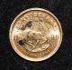 1980 South Africa 1/10 Ounce Gold Krugerrand.  999 Fine Gold Cb3 Gold photo 1
