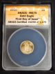 Anacs Ms 70 First Day Issue 2010 1/10 Oz American Gold Eagle W/ Box And C600 Gold photo 2