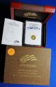 First Year Issue 2008 - W Ngc Certified Ms70 Gold $5 Us 1/10th Oz American Buffalo Commemorative photo 1