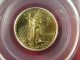 A 1999 1/4 Ounce American Gold Eagle $10 Pcgs Certified Ms69 Gold photo 2