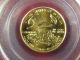 A 1999 1/4 Ounce American Gold Eagle $10 Pcgs Certified Ms69 Gold photo 3