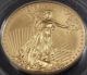2008 W Burnished Twenty Five Dollars ($25) American Gold Eagle 1/2 Oz Pcgs Ms70 Gold photo 2