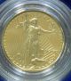 1990 American Eagle Proof 1/10 Ounce $5 Gold Bullion Coin - Box & - 111318 Gold photo 1