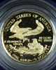 1990 American Eagle Proof 1/10 Ounce $5 Gold Bullion Coin - Box & - 111318 Gold photo 3