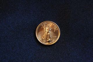 1/10 Oz Gold American Eagle Coin - Random Date photo