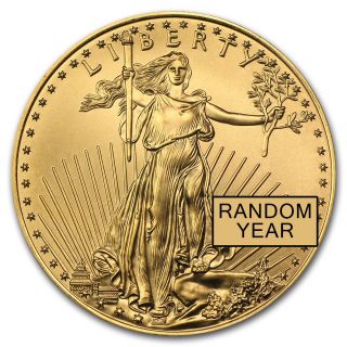1/4 Oz Gold American Eagle Coin - Random Year - Sku 85380 photo