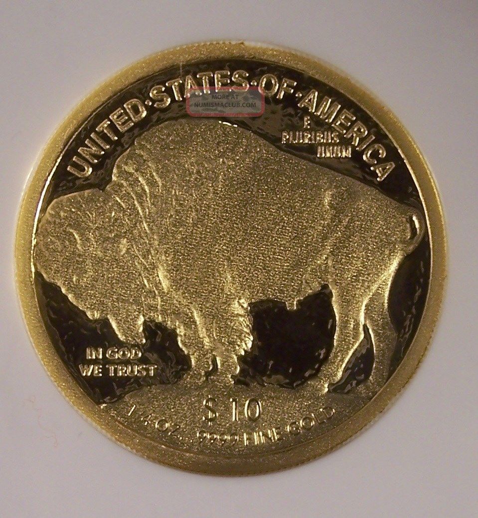 2008 - W Buffalo $10 Gold Coin Ngc Pf70 Ultra Cameo Proof