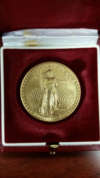 1986 $50 Gold American Eagle Coin Uncirculated 1oz Gold Bullion photo