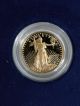 1989 Gold American Eagle One - Quarter Ounce Proof Bullion $10 Coin W/ Box & Gold photo 1