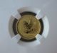 2005 Lunar Rooster,  Australia,  Ngc Ms 69,  $15,  1/10 Ounce,  Fine Gold Coin Gold photo 1