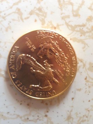 United States Gold $50,  1986 Bullion Coin photo