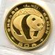1983 Chinese Gold Panda 50 Yuan 1/2 Oz.  999 Fine Gold Hucky Gold photo 1