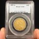 1887 - S Liberty Head Ten Dollar Gold Coin Graded / Certified Pcgs Vf35 Gold photo 2