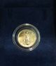 2001 1/10 Ounce American Eagle $5 Dollar Gold Coin W/ Case & Gold photo 1