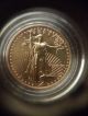 American Eagle $5 Gold Coin In Safety Deposit Box Since 1990 With & Orig Box Gold photo 4